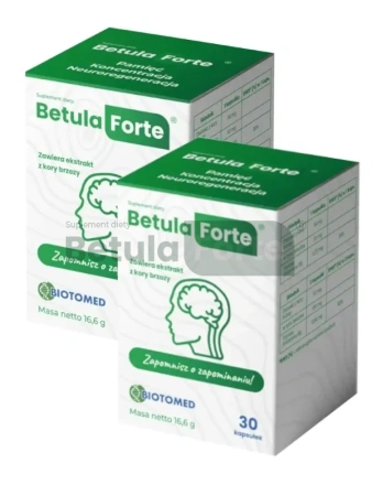 Betula Forte 2 x 30 kapsułek - 5% TANIEJ !